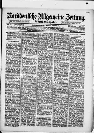 Norddeutsche allgemeine Zeitung vom 05.09.1891