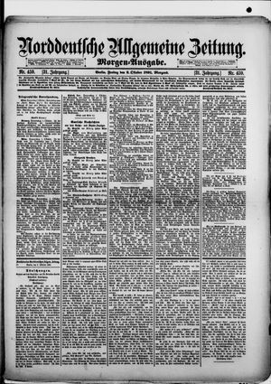 Norddeutsche allgemeine Zeitung vom 02.10.1891