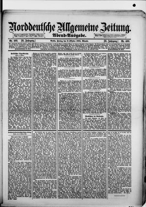 Norddeutsche allgemeine Zeitung vom 02.10.1891