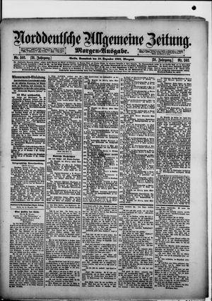 Norddeutsche allgemeine Zeitung vom 19.12.1891