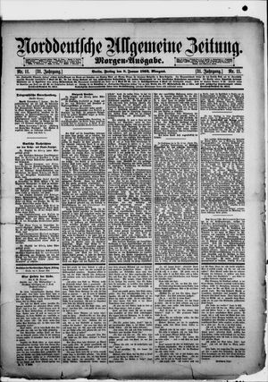 Norddeutsche allgemeine Zeitung on Jan 8, 1892