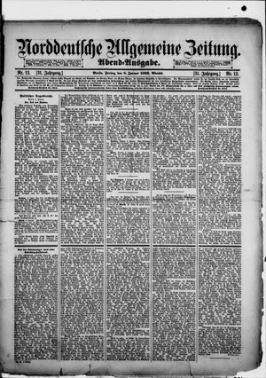 Norddeutsche allgemeine Zeitung on Jan 8, 1892