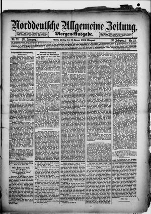 Norddeutsche allgemeine Zeitung on Jan 15, 1892