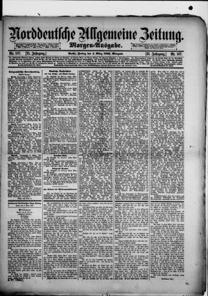 Norddeutsche allgemeine Zeitung on Mar 4, 1892