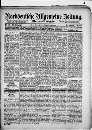 Norddeutsche allgemeine Zeitung vom 09.03.1892