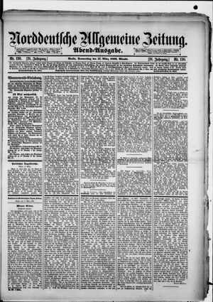 Norddeutsche allgemeine Zeitung vom 17.03.1892