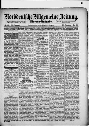 Norddeutsche allgemeine Zeitung vom 19.03.1892