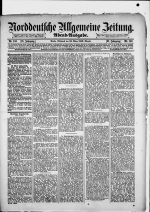 Norddeutsche allgemeine Zeitung vom 23.03.1892