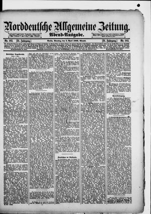 Norddeutsche allgemeine Zeitung vom 05.04.1892