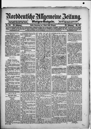 Norddeutsche allgemeine Zeitung on Apr 7, 1892
