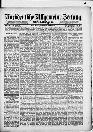 Norddeutsche allgemeine Zeitung on Apr 12, 1892