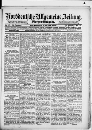 Norddeutsche allgemeine Zeitung on Apr 14, 1892