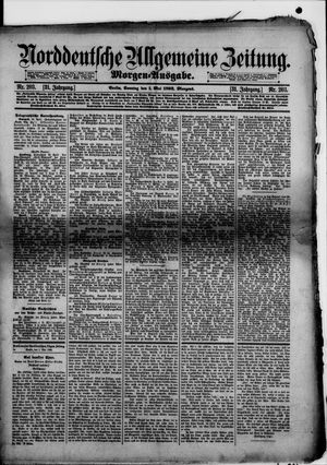 Norddeutsche allgemeine Zeitung vom 01.05.1892