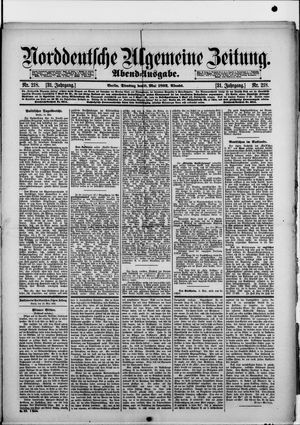 Norddeutsche allgemeine Zeitung vom 10.05.1892