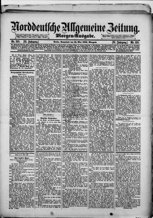 Norddeutsche allgemeine Zeitung vom 21.05.1892