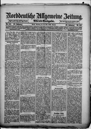 Norddeutsche allgemeine Zeitung vom 24.05.1892