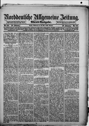 Norddeutsche allgemeine Zeitung vom 25.05.1892