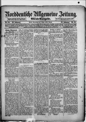Norddeutsche allgemeine Zeitung vom 02.06.1892