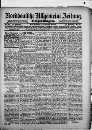 Norddeutsche allgemeine Zeitung on Jun 9, 1892