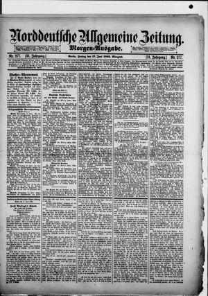 Norddeutsche allgemeine Zeitung vom 17.06.1892