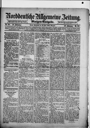 Norddeutsche allgemeine Zeitung vom 25.06.1892