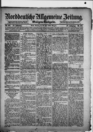Norddeutsche allgemeine Zeitung vom 28.06.1892