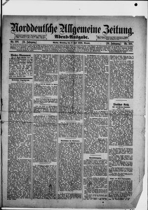 Norddeutsche allgemeine Zeitung vom 05.07.1892
