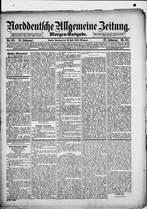 Norddeutsche allgemeine Zeitung vom 12.07.1892