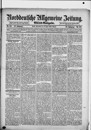 Norddeutsche allgemeine Zeitung on Jul 16, 1892