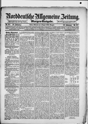 Norddeutsche allgemeine Zeitung vom 03.08.1892
