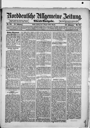 Norddeutsche allgemeine Zeitung vom 05.08.1892