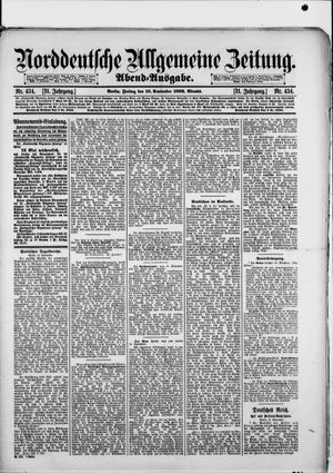 Norddeutsche allgemeine Zeitung vom 16.09.1892