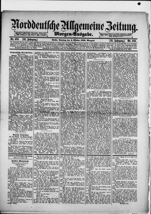 Norddeutsche allgemeine Zeitung vom 04.10.1892