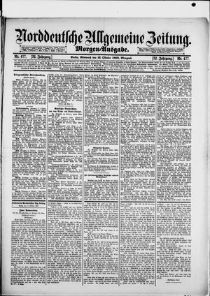 Norddeutsche allgemeine Zeitung on Oct 12, 1892