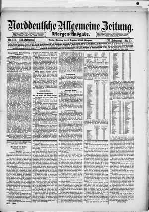 Norddeutsche allgemeine Zeitung vom 06.12.1892