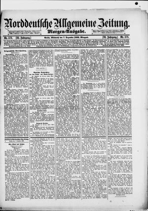 Norddeutsche allgemeine Zeitung vom 07.12.1892