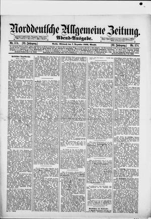 Norddeutsche allgemeine Zeitung vom 07.12.1892