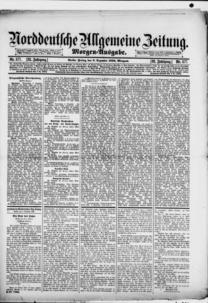 Norddeutsche allgemeine Zeitung vom 09.12.1892
