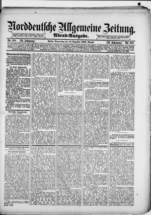 Norddeutsche allgemeine Zeitung vom 15.12.1892