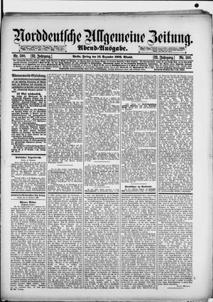 Norddeutsche allgemeine Zeitung vom 16.12.1892