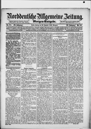Norddeutsche allgemeine Zeitung vom 23.12.1892