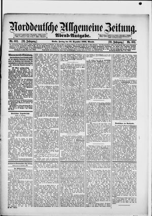 Norddeutsche allgemeine Zeitung vom 23.12.1892