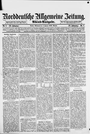Norddeutsche allgemeine Zeitung on Jan 4, 1893
