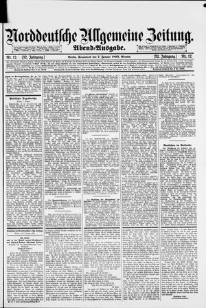Norddeutsche allgemeine Zeitung vom 07.01.1893