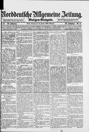 Norddeutsche allgemeine Zeitung vom 15.01.1893