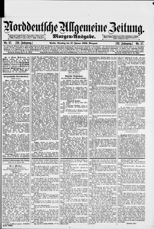 Norddeutsche allgemeine Zeitung vom 17.01.1893