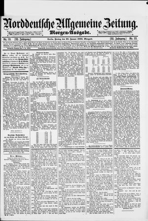 Norddeutsche allgemeine Zeitung vom 20.01.1893