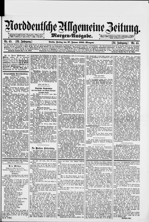 Norddeutsche allgemeine Zeitung vom 27.01.1893