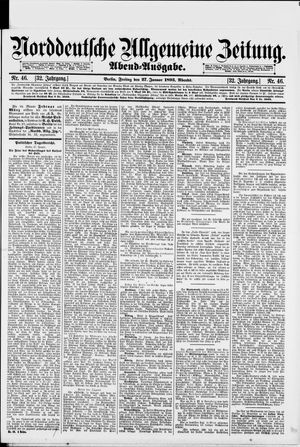 Norddeutsche allgemeine Zeitung vom 27.01.1893