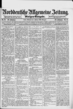 Norddeutsche allgemeine Zeitung vom 01.02.1893